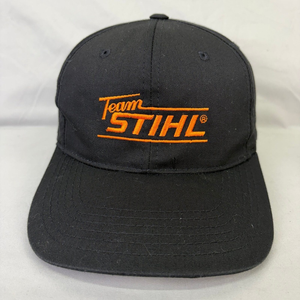 Stihl Hat Team Stihl Snapback Men OSFM Black Embroidered Logo Cap